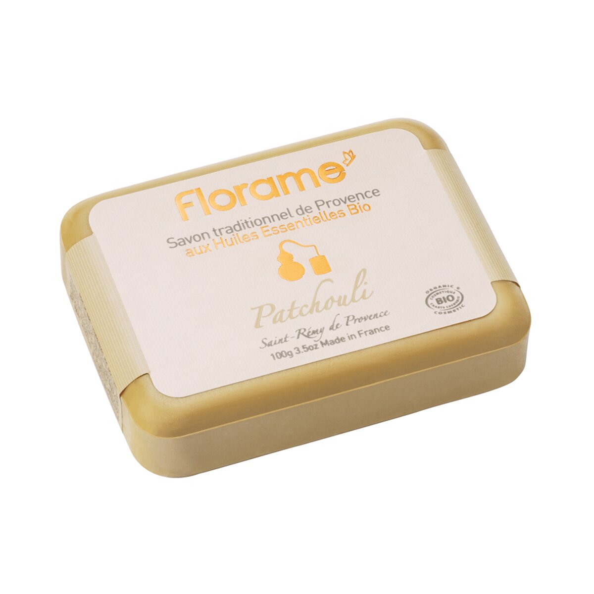 SAVON PATCHOULI BIO 100 GR           FLORAME