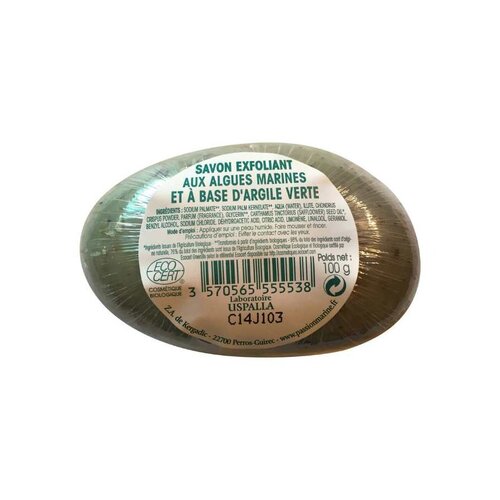 savon exfoliant algues marines argile verte passion-marine